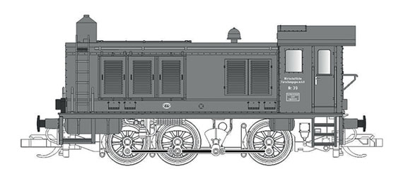 Diesel locomotive WR 360 C of Wirtschaftliche Forschungsgesellschaft mbH<br /><a href='images/pictures/Tillig/217417_b.jpg' target='_blank'>Full size image</a>